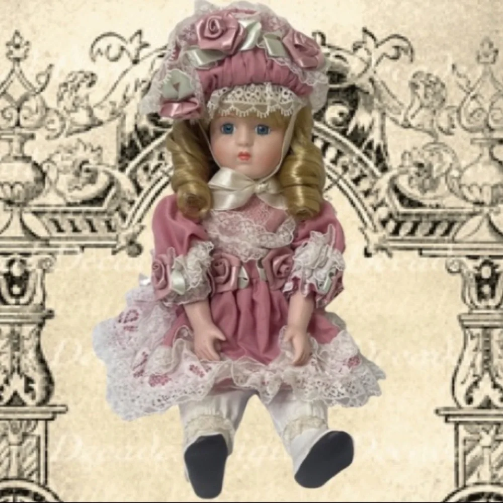 Vintage Porcelain Doll Lace Helene Luxury Lace Victorian Edwardian Renaissance